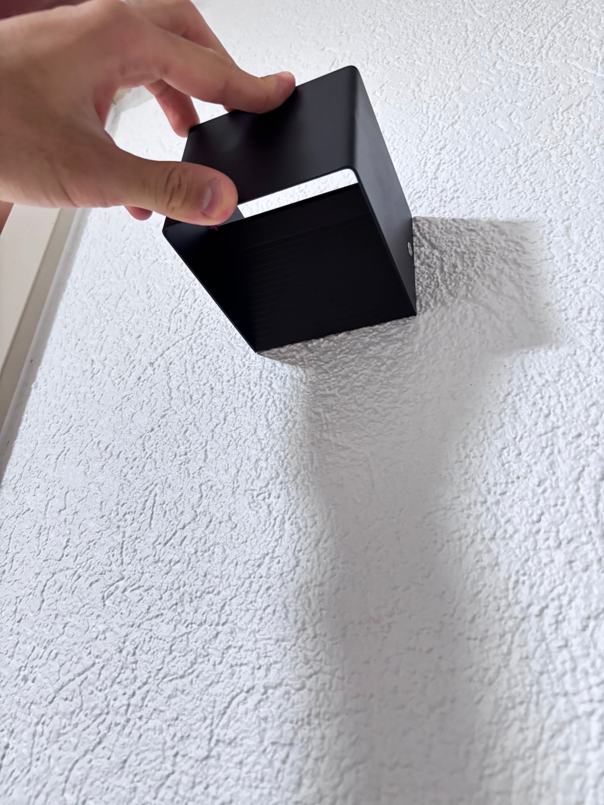 Applique murale LED cubique