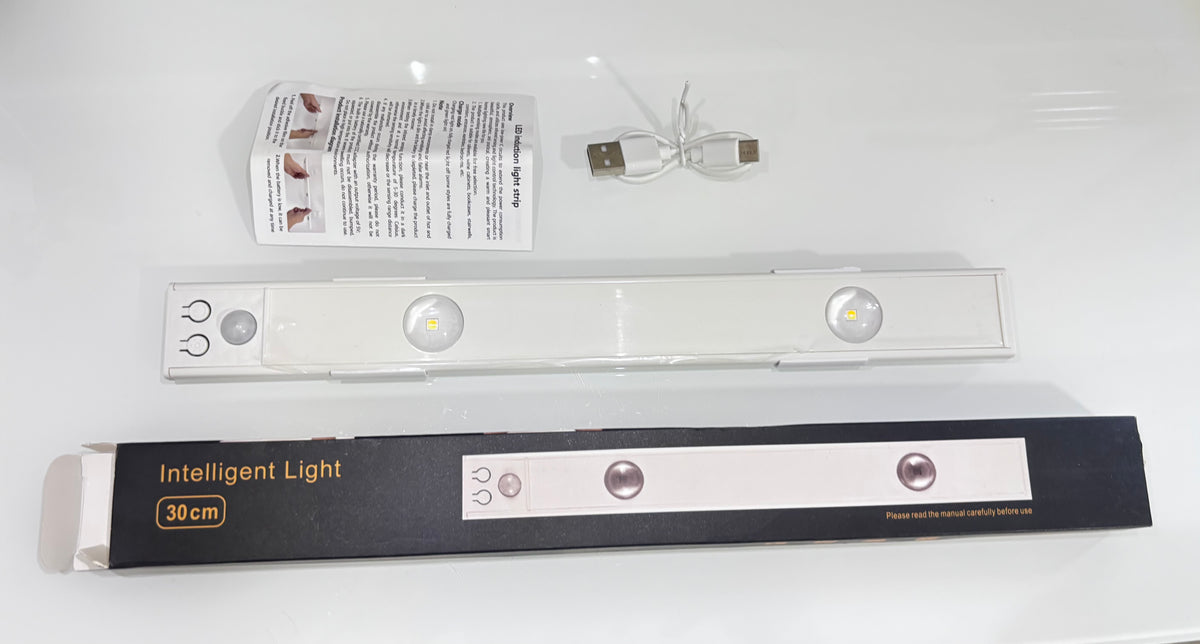 Veilleuse LED 30 cm à détecteur de mouvement