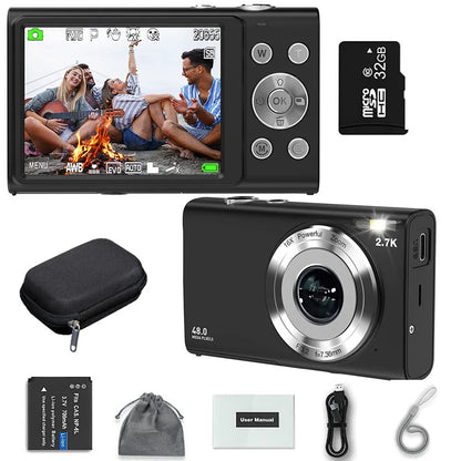 Caméra 4K Ultra HD 48MP – Autofocus Intelligent