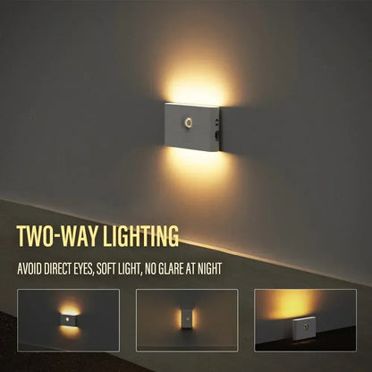 Veilleuse LED - Détecteur de Mouvement Rechargeable