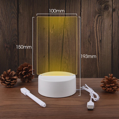 Lampe Message LED Personnalisable