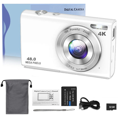Caméra 4K Ultra HD 48MP – Autofocus Intelligent